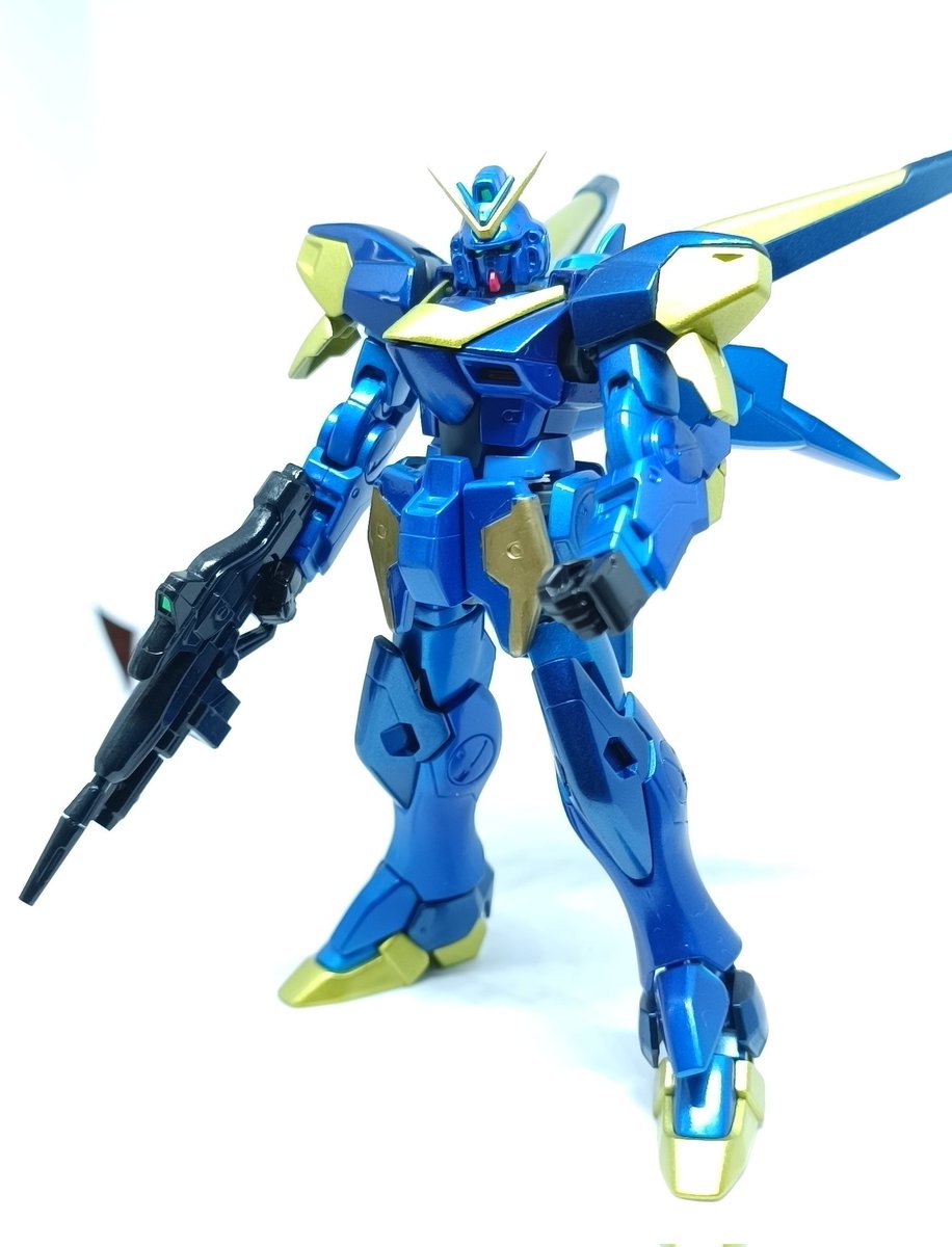 青いV2できたー!
メタリックにキャンディに塗ったけど、撮り方がわかんねえ! 