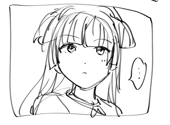 本日のハイライト
秒でかいた冬優子のコマ 