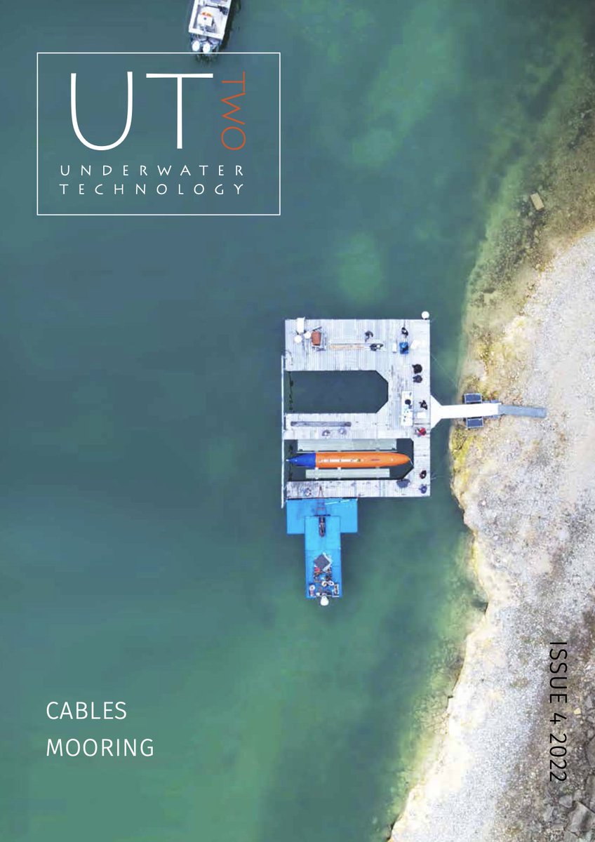 MagazineUt2's tweet photo. UT2 Magazine Issue 4 Out Now

The magazine of the Society for Underwater Technology and the Marine Technology Society

With focus on Cables and Mooring and a special feature on Terradepth, studying the ocean floor ecosystem with AUV's

https://t.co/rUKJGiUAg8 https://t.co/cQNJ0L0GBs