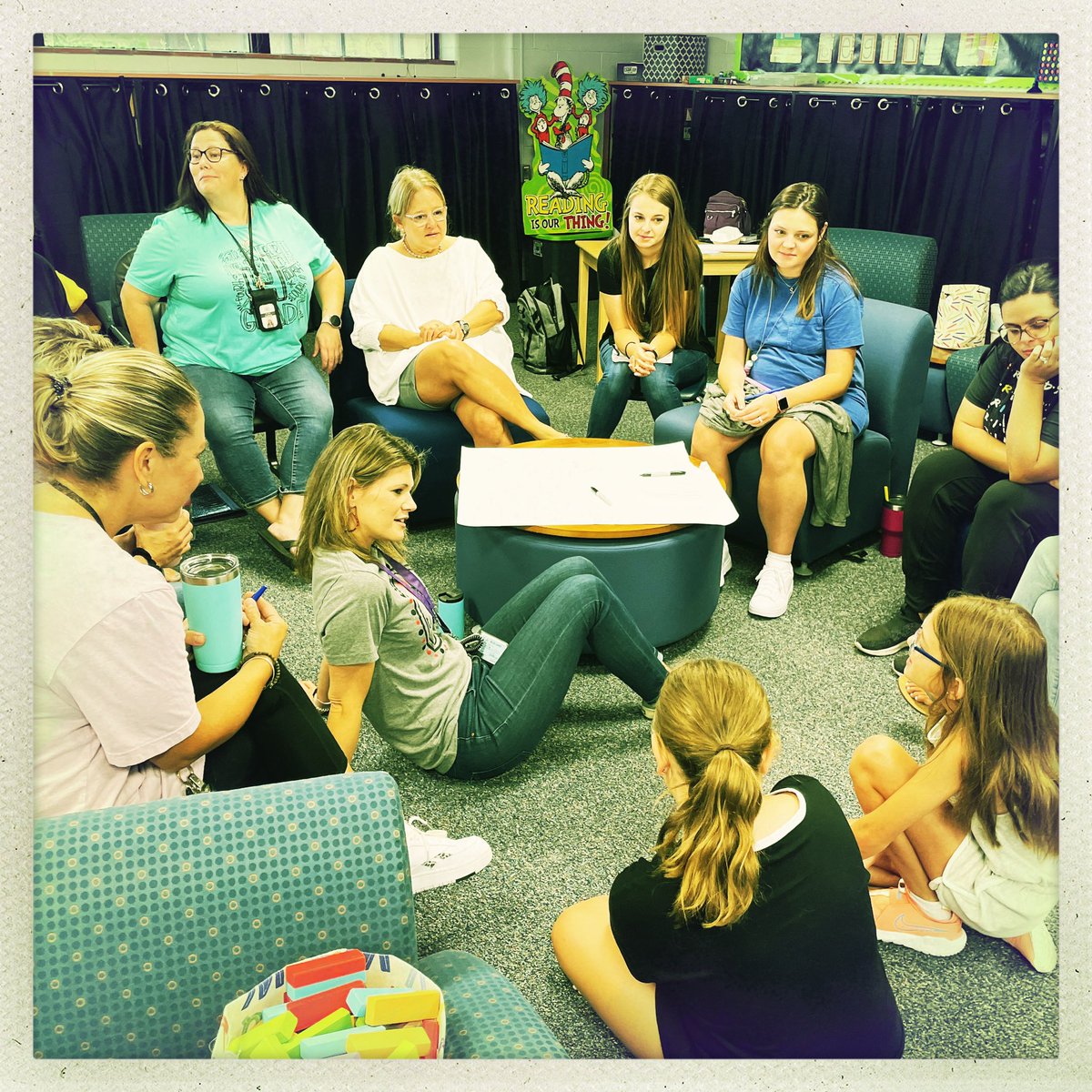 CuringtonElem's tweet photo. @CuringtonElem our #students are helping us learn how they learn! Great #PDSession straight from our #future. @BoerneISD #CESBetterTogether #TheFutureofTexasisInOurRoom #CuringtonPTO https://t.co/q5E1ujdVVO