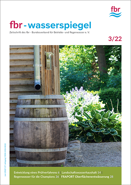 Regenexperte's tweet photo. Die neue Ausgabe fbr-wasserspiegel 3/22 ist erschienen! https://t.co/XI7NJTVH7D https://t.co/ebat6Nn3sY