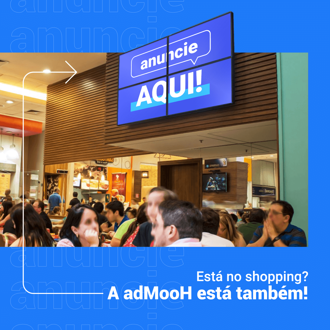 admoohds's tweet photo. Por ser um lugar tão diverso e tão cheio de pessoas, os shoppings se tornaram atraentes para os anunciantes.

Aqui na adMooH, não só acreditamos nesse potencial, como temos várias opções de telas neles para você anunciar.

Clique no link e confira: https://t.co/fsFWqcePMK https://t.co/6BXEXQ9jOY