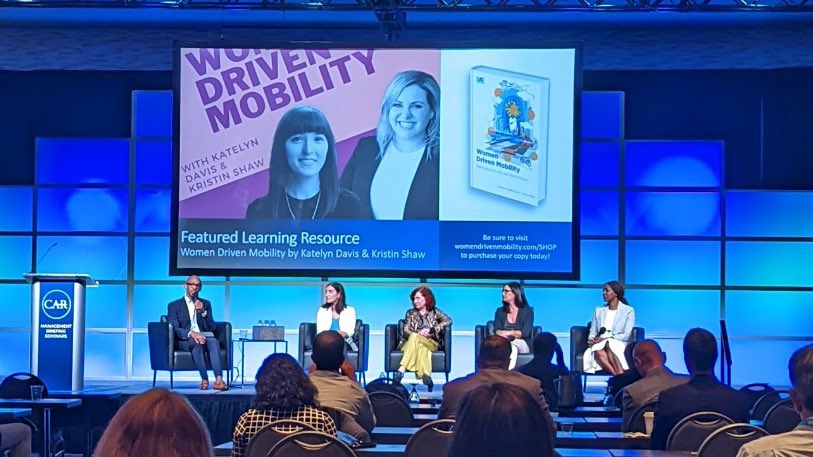 WMNdrivenMOB's tweet photo. Thank you @DexSully for the shoutout at #CARMBS! If you’re interested in picking up a copy of #WomenDrivenMobility or learning more about what we are doing to support women in auto and transportation, visit https://t.co/r1AS1TFaFQ! https://t.co/tEsxSneZZI