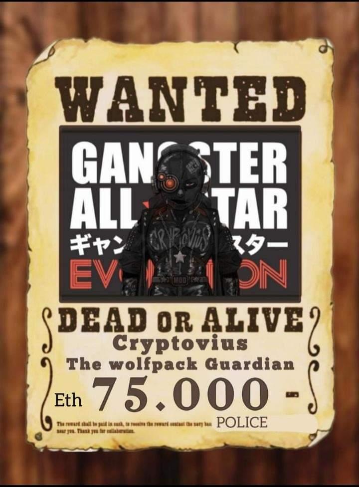 🚨alert🚨

we have three new wanted in town, they are a trio of hooligans that are making a mess they are the mods <a href="/gangsterallstar/">GANGSTER ALL ★ STAR ギャングオールスター</a>, always equipped with their GAS suits and visors if you see them, leave immediately

<a href="/3antar_eth/">3antar ★</a> <a href="/Jesture_0/">Jesture ★</a> <a href="/Cryptovius1/">Cryptovius★ 🍊</a>