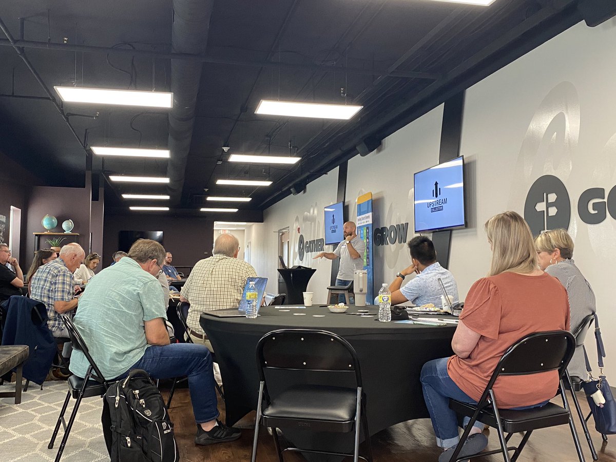 Sending Church Applied Gathering-<a href="/NathanGSloan/">Nathan G. Sloan</a> sharing the Word about sending for <a href="/TheUpstreamC/">The Upstream Collective</a> today in Knoxville. #acts