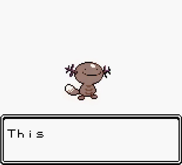 THWACKIFY's tweet photo. saw wooper and had one brain cell https://t.co/GIO8bpBijk