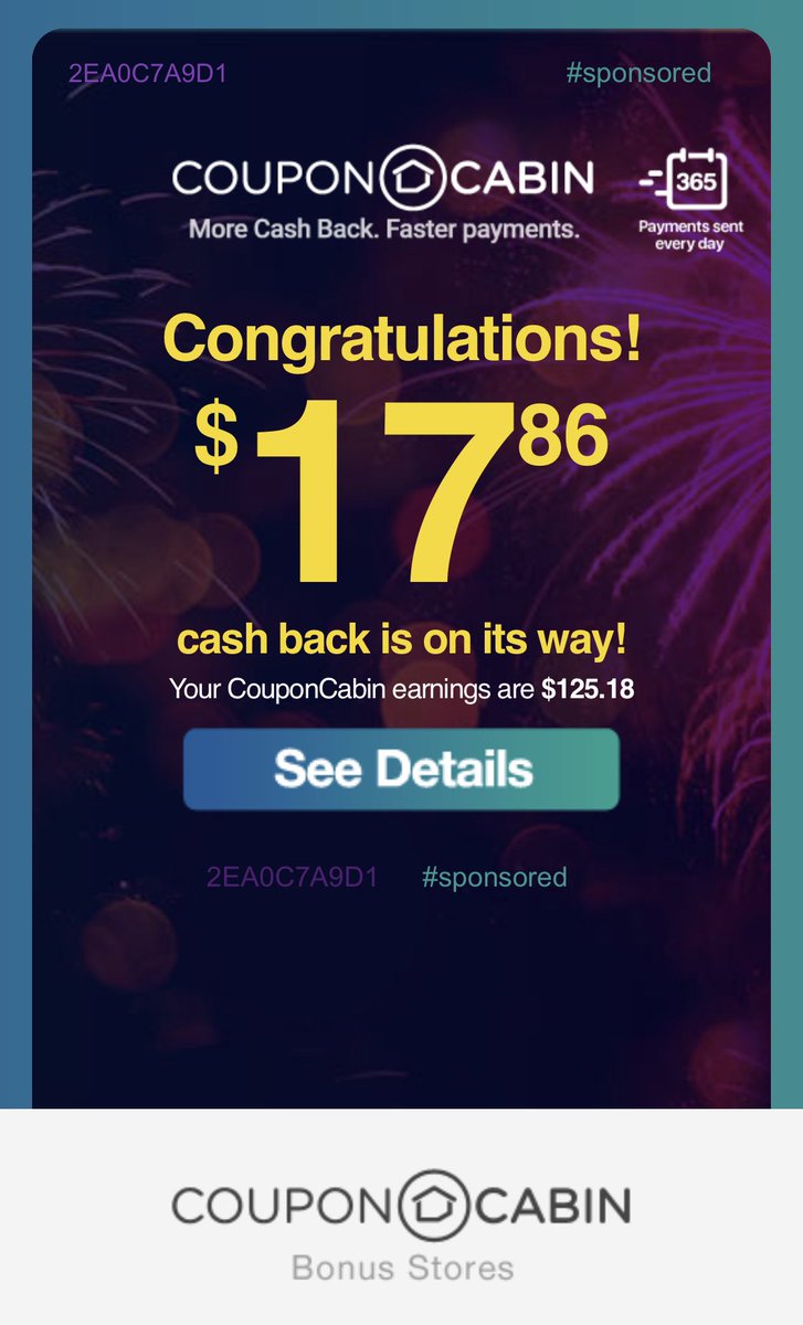 jacksterlope's tweet photo. @CouponCabin thank you! https://t.co/9zsz5dPaSk