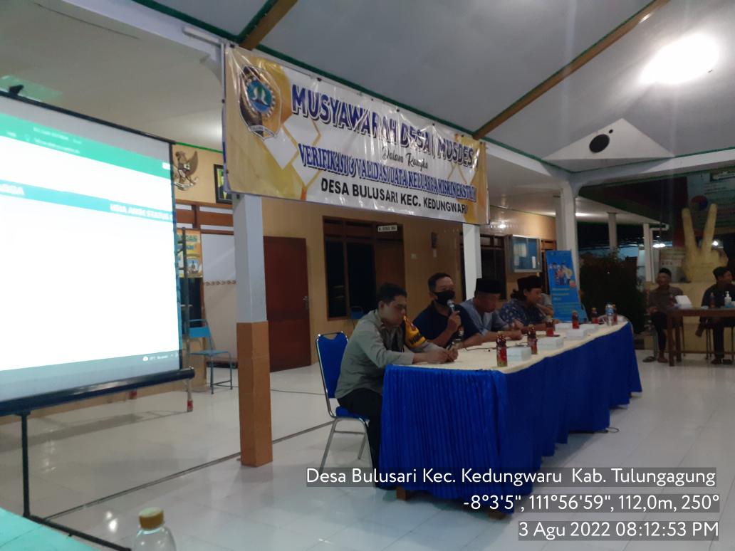 komari350403's tweet photo. Musdes Verifikasi &amp; Validasi Data Keluarga Miskin Ekstrim Ds. Bulusari Kedungwaru-Tulungagung
#tppiJatim
#tppitulungagung
@jokowi
@halimiskandarnu
@malik_haramain
@EkoHeruNat
@Ari_Asharie
@Brigade01Arwan1
@fadiqwae1
@rofiq_jazuli
@GumintoST
@AminudinFahruda 
@nurnaQu 
@TBerdesa https://t.co/s4GacQnIj7