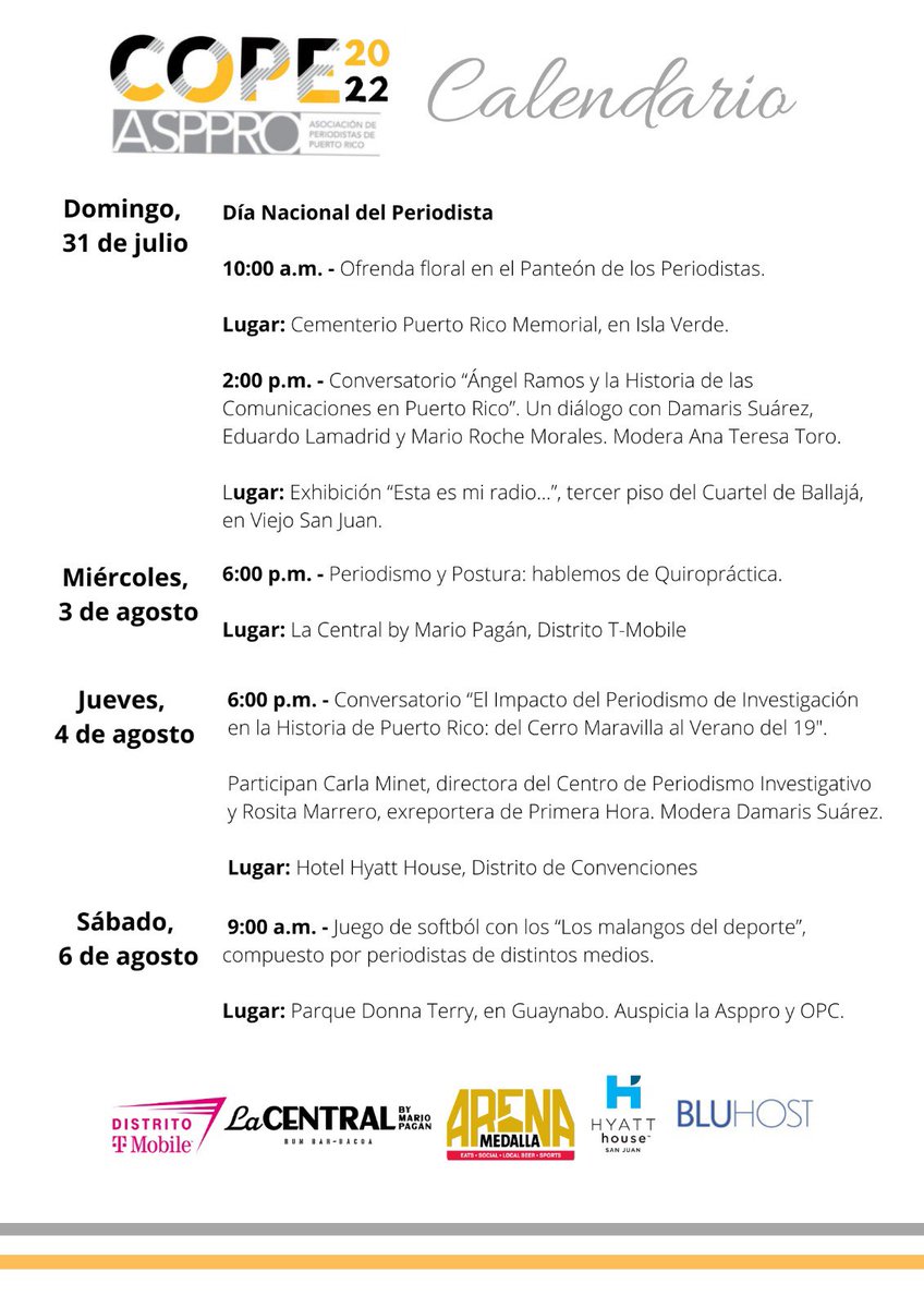 adrianadesala's tweet photo. Actividades de la Semana de la Prensa #COPE22 | Esta noche: "Periodismo y postura: hablemos de quiropráctica". Habrá un ajuste quiropráctico para los colegas que asistan y luego un cóctel. https://t.co/eqpEVMPypO