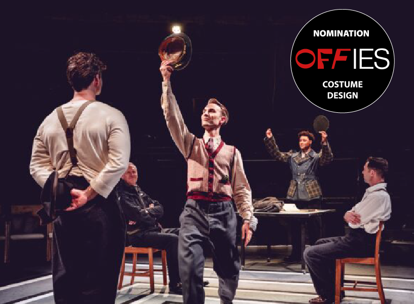 OffWestEndCom's tweet photo. #Offies #NewNoms for “Tom, Dick &amp; Harry” @tomdickharryuk from @NewVicTheatre &amp; Kenny Wax Ltd at Alexandra Palace Th @yourallypally: COSTUME DESIGN Lis Evans @lisevanshesketh – congratulations! For regular OffWestEnd theatre news, signup here:… https://t.co/HIDd4DcSHi https://t.co/4FeSRIHweS