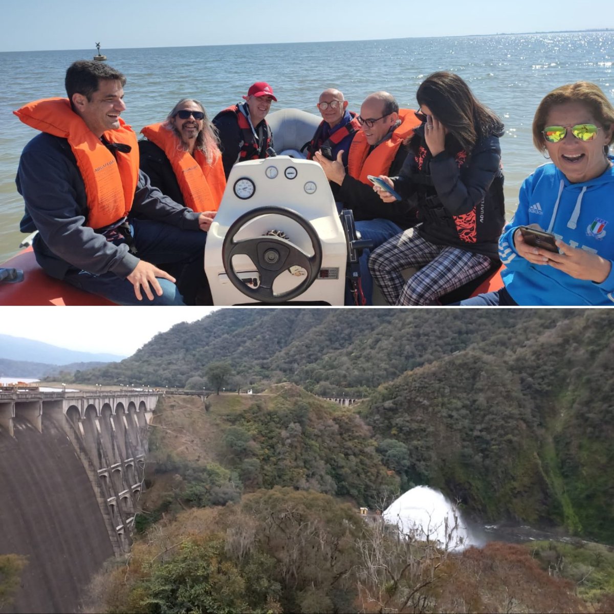 ArgCuencas's tweet photo. Continúa la Cooperación Argentino - Brasilera en recursos hídricos, junto a las provincias de #SantiagoDelEstero y #Tucumán, #ORSEP, #SINAME, recorriendo el Instituto de Hidrobiología, Presas de Río Hondo y Escaba y RMA11 Termas de Río Hondo. https://t.co/V9bv2ZyasR