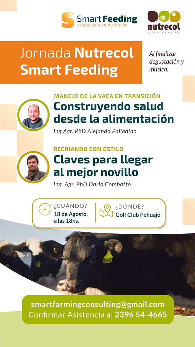 Antrezeguet's tweet image. Sumate! Nutrición Animal 
#Nutrecol #SmartFeeding
@DarioColombatto @palladino_ale