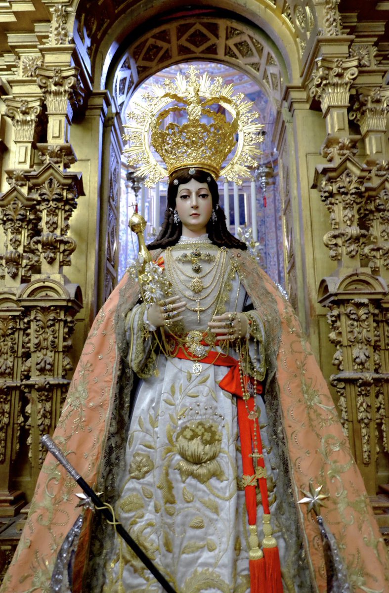 HdadAsuncion's tweet photo. La Patrona de Estepa preparada para la Novena que dará comienzo el próximo día 6

#santamariadelaasuncion #patronadeestepa https://t.co/93lBAAMC5z