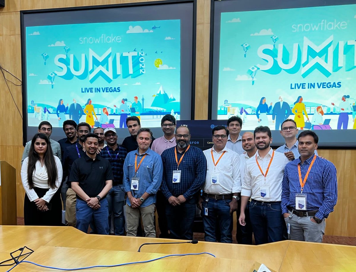 ltm_ofcl's tweet photo. We made it snow in Bengaluru ❄️
 
LTI and @fosfordata hosted @SnowflakeDB for a day of leadership discussions, solution updates, milestone celebrations, and more. 
 
Here's to a long and prosperous partnership 🤝 #LTIXSnowflake #LetsSolve #SolvingwithData #SnowflakeTurns10 https://t.co/Sk5OQnw9lr