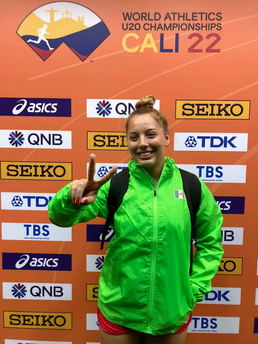 FMAA (@fmaamx) on Twitter photo En lanzamiento de Martillo, Paola Bueno consigue la tercera mejor marca de la fase de clasificación y avanza firme a la final en <a href="/WACali22/">World Athletics U20 Cali 22</a>
Además, con esta marca (63.14m) impone nuevo récord mexicano sub 20.
Felicidades Paola!
🇲🇽👊🏼 En lanzamiento de Martillo, Paola Bueno consigue la tercera mejor marca de la fase de clasificación y avanza firme a la final en <a href="/WACali22/">World Athletics U20 Cali 22</a>
Además, con esta marca (63.14m) impone nuevo récord mexicano sub 20.
Felicidades Paola!
🇲🇽👊🏼