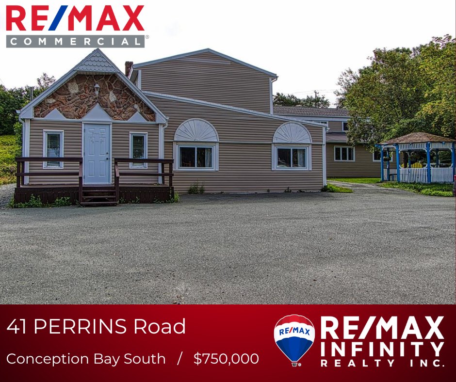 REMAXInfinityNL's tweet photo. 💥STEPS FROM THE OCEAN!💥

🏡41 PERRINS Rd, CBS
MLS®1248230
Lot size📏1.34 Acres🔨5,700 SF
Offered at $750,000
See details🔍https://t.co/lFDyOQSohK

Call Dawn Hamlyn for details
📱 709-728-8912
📥dawn_hamlyn@nl.rogers.com
🌐https://t.co/9gZAZ2wOCF

#InfinityNL @TownofCBS @REMAXca https://t.co/ZJpQXikh24