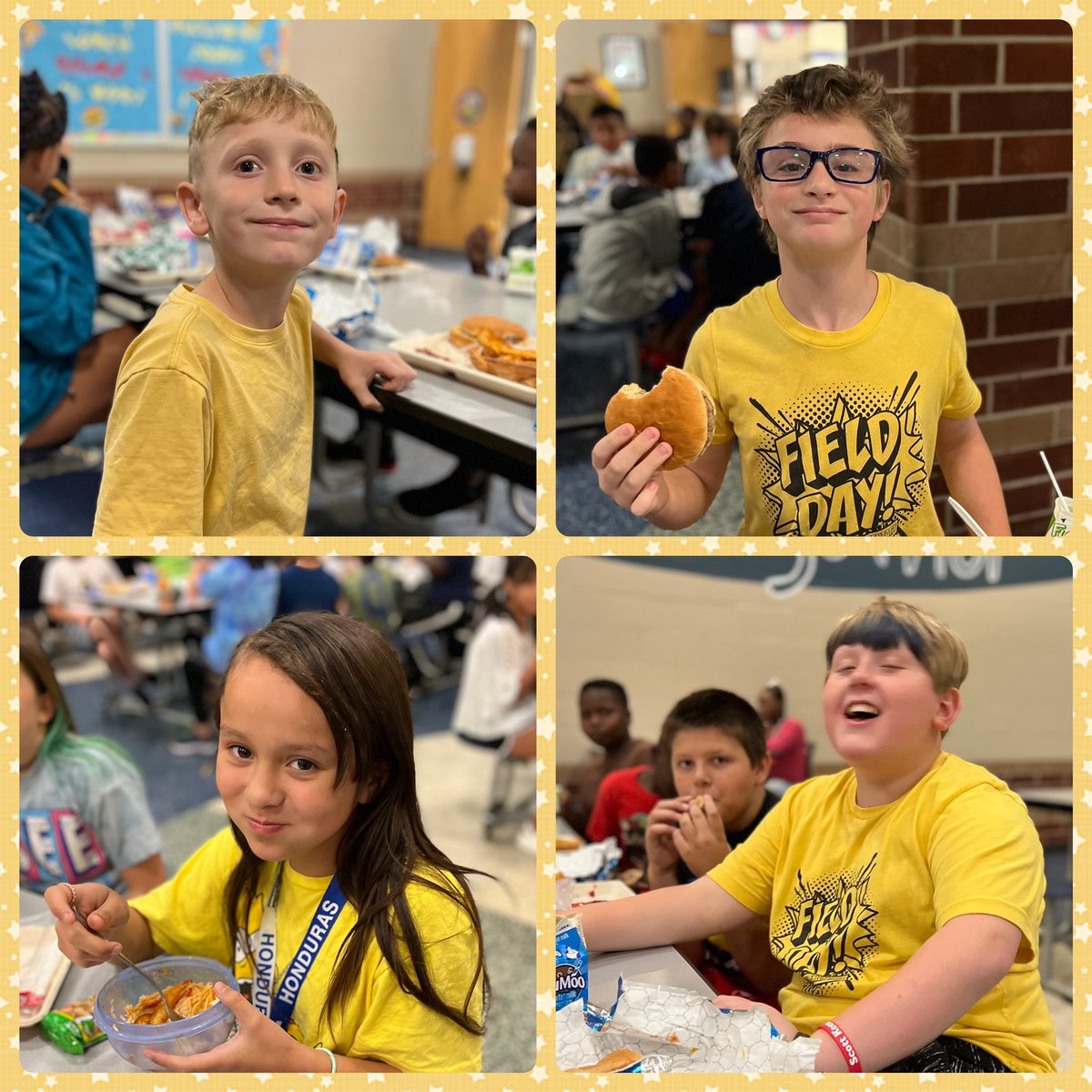 BPEKnights's tweet photo. Knights are shining brightly in YELLOW today! ๐๐ผ๐ก๐คฉ๐ Tomorrow is GREEN Day! Be sure to dress in Green tomorrow to help our Kindergartners learn their colors! #BPEPride ๐ https://t.co/fGYbAPyCUz