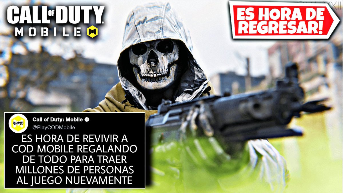 Destro32YT's tweet photo. NUEVO VIDEO! HOY REVIVE COD MOBILE! 
https://t.co/Ns9vsVZlFr
#codmobile #codm #codmovil https://t.co/xdSrRgt1lE