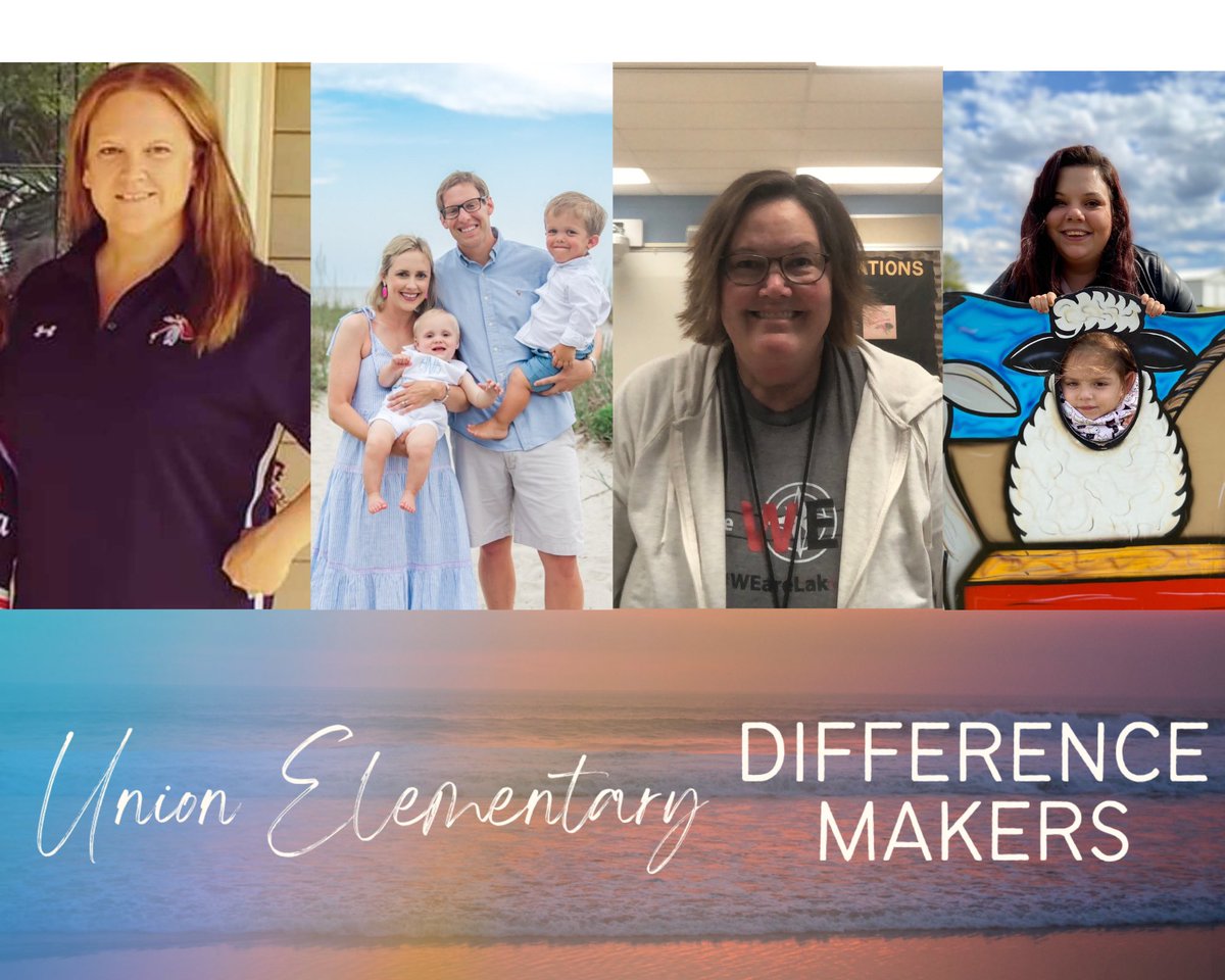 Time to welcome more of our new staff members - Mrs. Hubbard (Recess Aide), Mrs. Norris (Title I), Mrs. Piron (4th Grade), Miss Jones (SCC Teacher)! We are so excited to see the difference they’ll make at Union! #WEareLakota #WeAreDifferenceMakers