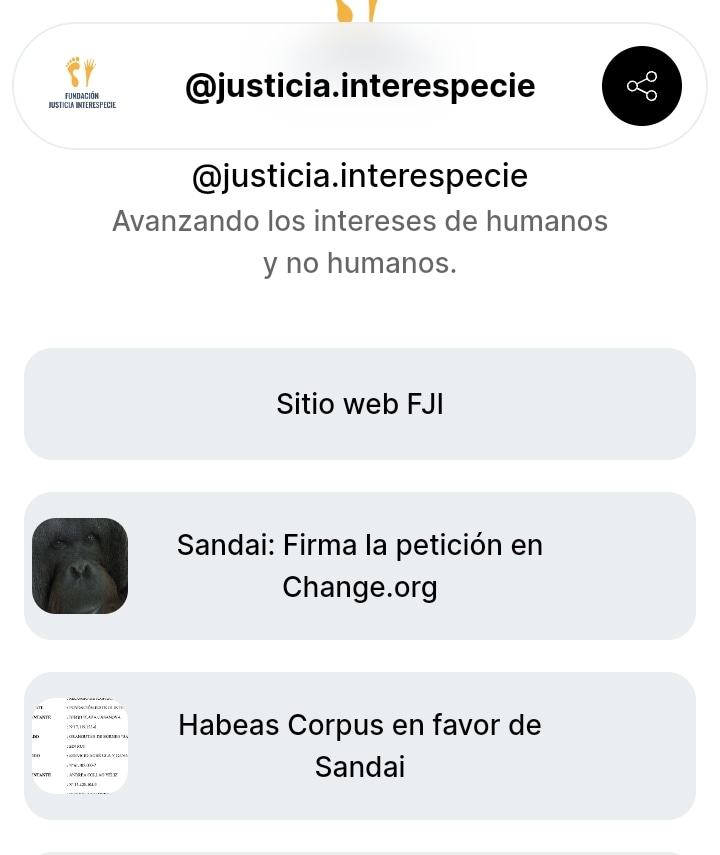 Fundación Justicia Interespecie tweet media