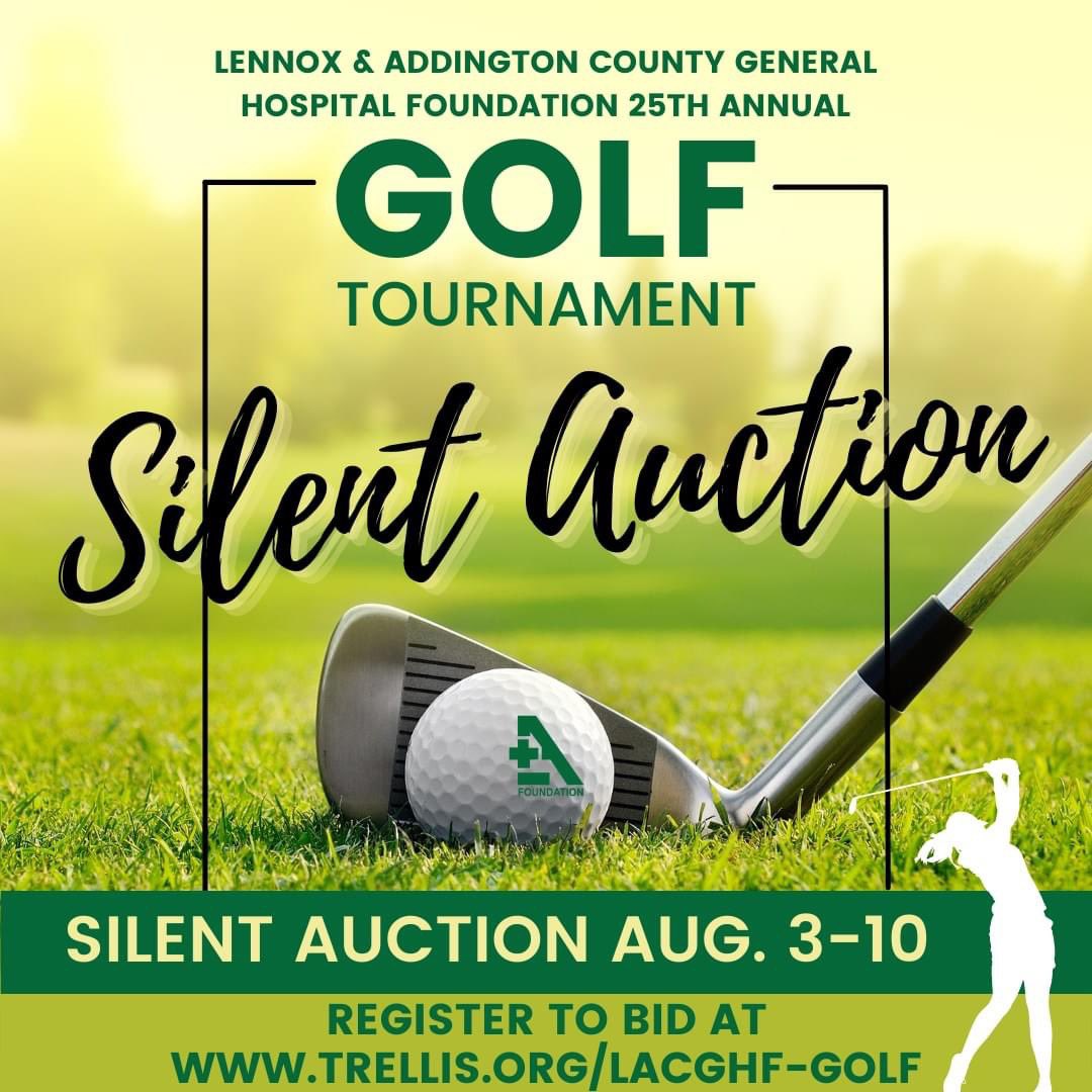 LacghF's tweet photo. Today is the day!! The 25th Annual LACGH Foundation Golf Tournament silent auction is NOW OPEN!!

Bid now at https://t.co/uwPrtyi6j9

Proceeds will go towards the purchase of a new gastroscope for the operating room and support other areas of the hospital. https://t.co/dAPdMpFhMK