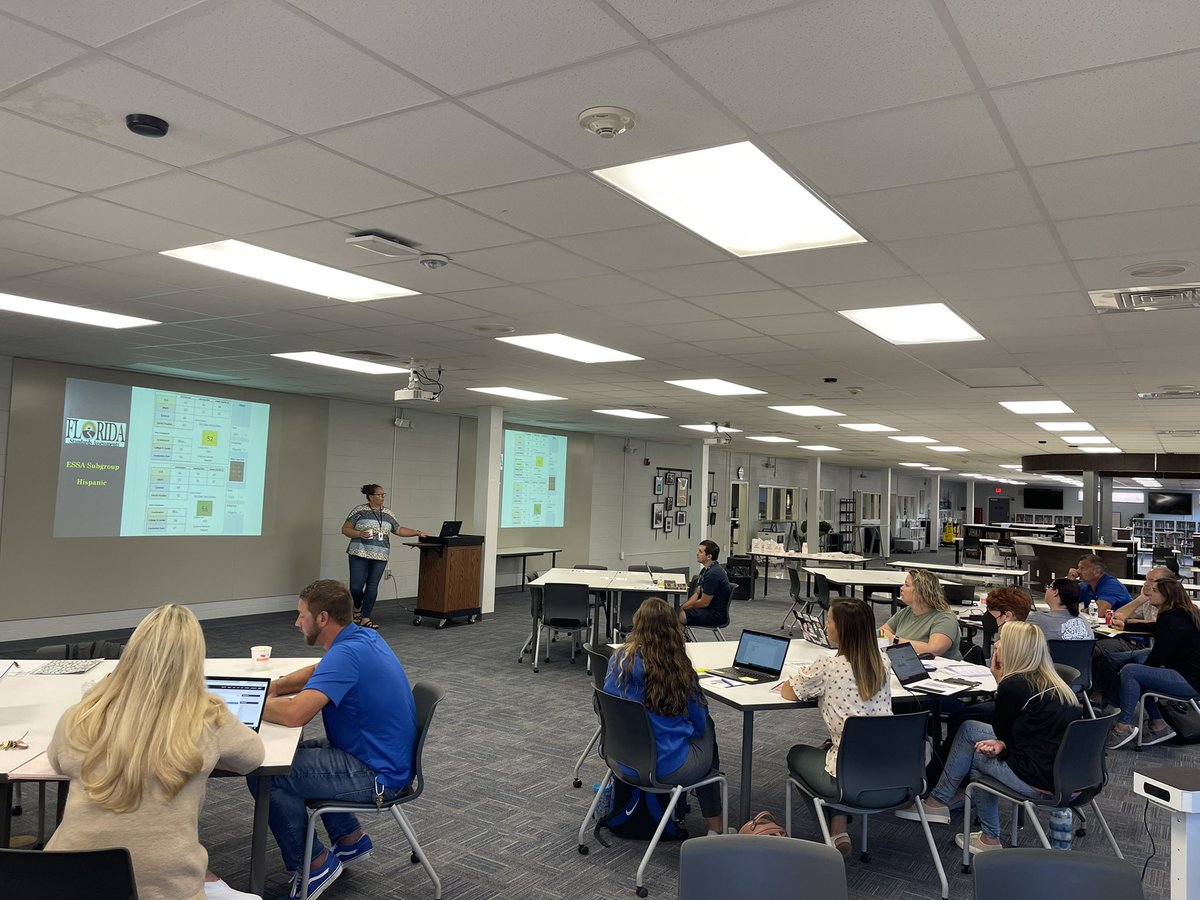 Kicking off our Pre-SLT meeting today with <a href="/DHSHappenings/">Deltona High School Happenings</a> leadership team. 

Great conversation, celebrated successes, now reflecting and revising our plan to continue moving forward for the 2022 - 2023 school year. 👊🏼