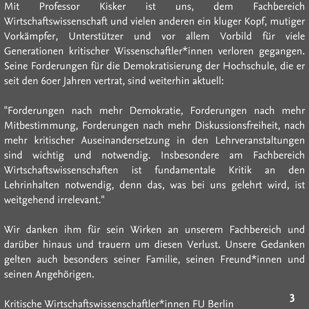 Nachruf auf Prof. Klaus Peter Kisker (16.11.1932-24.07.2022)