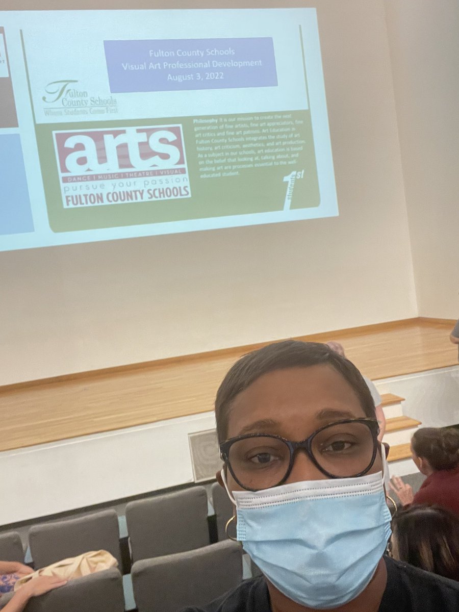 I was so excited and humble that <a href="/FultonCoSchools/">FultonCountySchools</a> allowed the visual art teachers to have our Community of Practice at the High Museum! <a href="/ArtsFCS/">Elizabeth Eppes</a>  <a href="/FCSSuptLooney/">Dr. Mike Looney (Official Acct)</a> @DrRoseToomerRES  #fultonartstrong <a href="/koperniak/">Matt Koperniak</a> #artsedga #fcsmusic