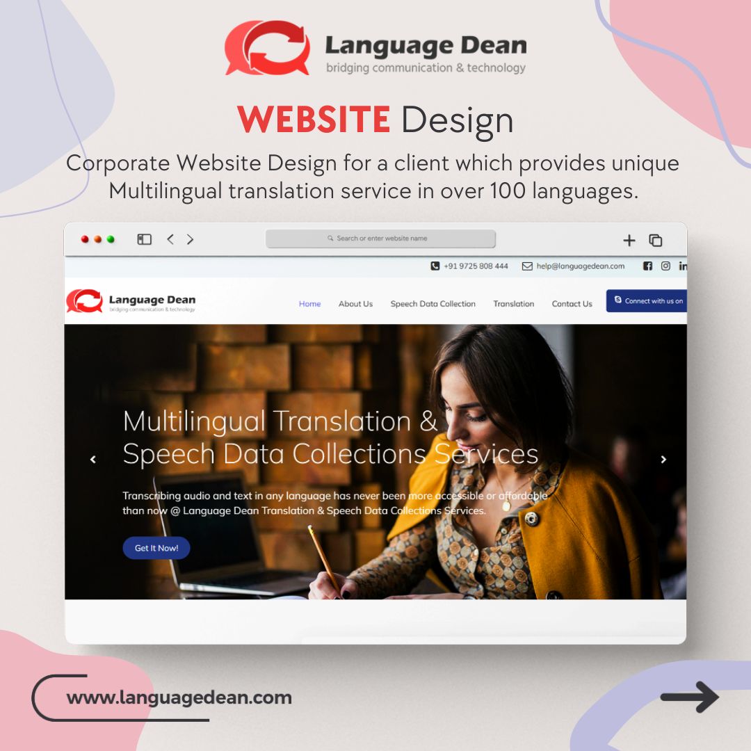 optiinfo's tweet photo. One more new client Language Dean - Bridging Communication &amp; Technology  , added to our amazing portfolio. We are so happy to provide them an SEO optimised and Mobile friendly responsive website. 

For inquiry please get in touch https://t.co/4RsmlQqgP5 https://t.co/byqQZ5f9Vt