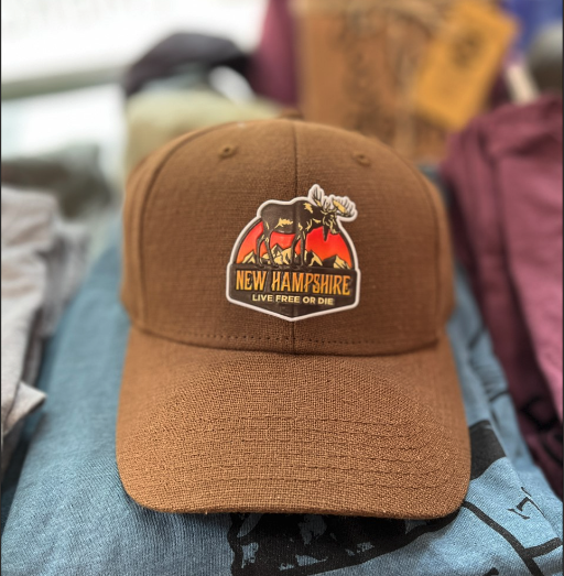 BeezeTees's tweet photo. We have patch hats! Check out our amazing selection of New Hampshire hats. We just did a bunch with these awesome patches. 

We can also do custom patches. Whether you are looking for leather, embroidered, acrylic, metallic or something else, we can do it! https://t.co/zEmZ2Lh2dk