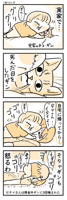 愛情表現が激しめです。

#育児漫画 #育児絵日記
#漫画が読めるハッシュタグ 