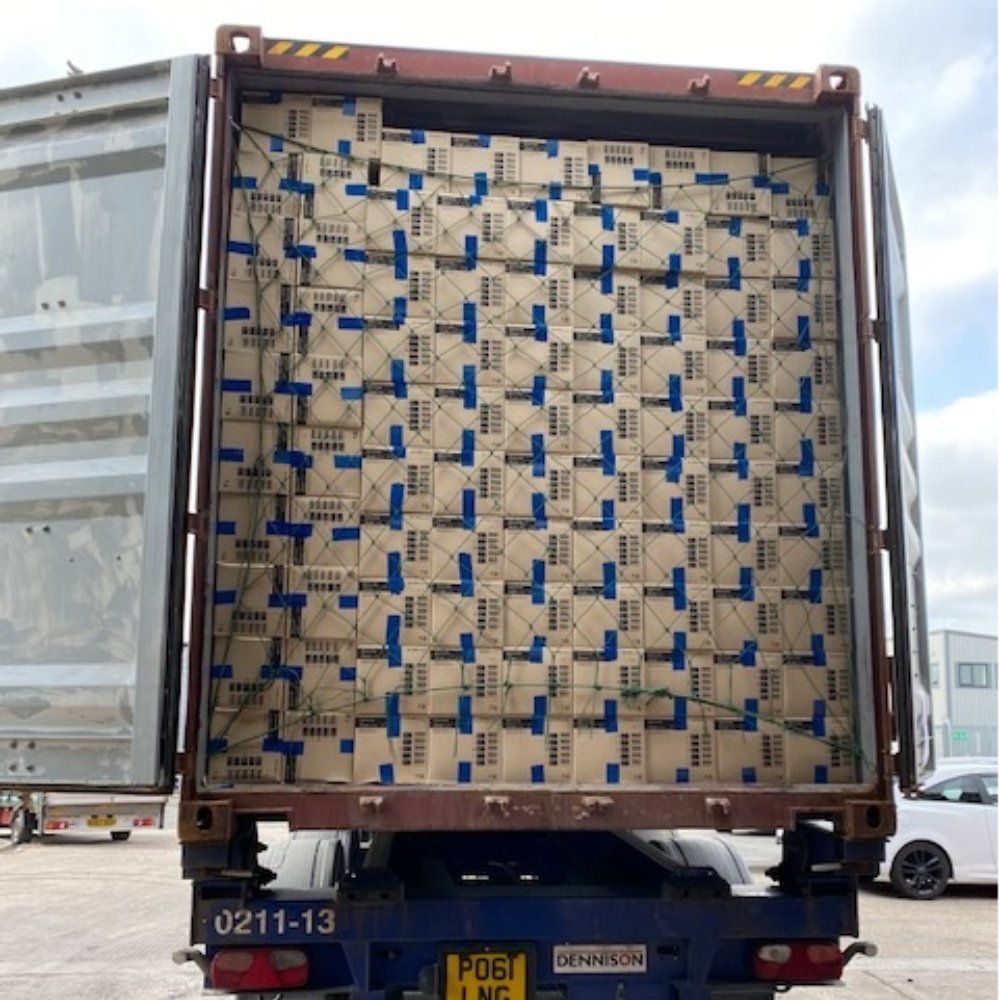 Just1Source's tweet photo. 🚨 It's new stock day! 🚨

Check out this container filled with some of our best selling gloves. 👀 https://t.co/mXF5sYPbx7