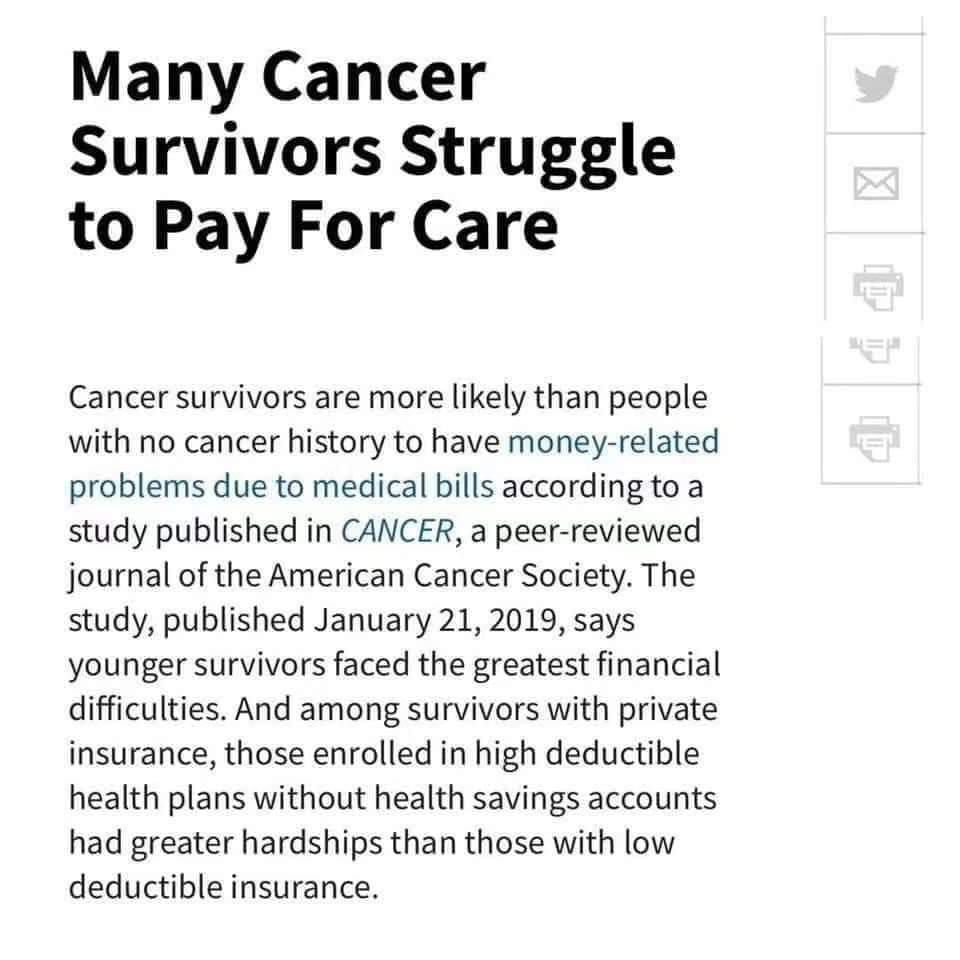 This is why we are aggressively sharing our living benefit crusade, to help more American families have peace in mind &amp; don’t need to worry about living expense while recovering from illness. DM me if you want to learn more about our life insurance you don’t have to die to use💚