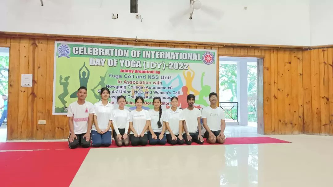 NSSNCA1's tweet photo. 📍21/06/22
Celebration of INTERNATIONAL DAY OF YOGA....

#yoga #NSS #internationdayofyoga #healthiswealth #addyogatoyourlife #nssindia https://t.co/kCeiqQoQDC