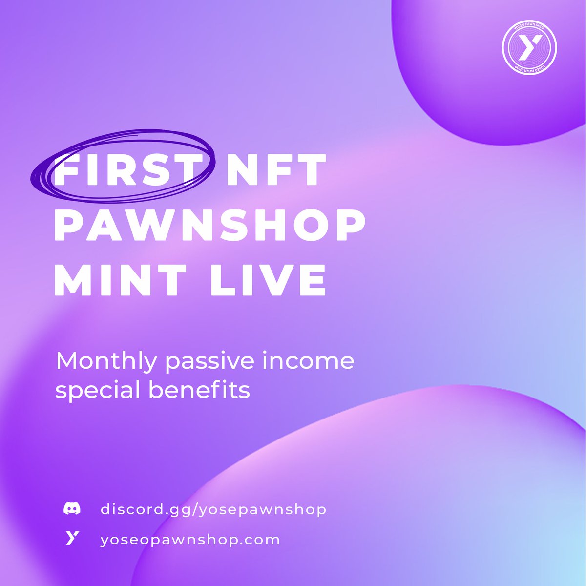 YoseoPawnShop's tweet photo. Join the first NFT pawnshop today! You will have a chance to get free NFTs that brings passive income into the future!

Discord:https://t.co/ZS8ZWrb99H

#NFTs #NFTGiveaways #NFTProject #NFT #NFTMarketplace #nftcollector #NFTCommumity https://t.co/BqYRxYzTVD
