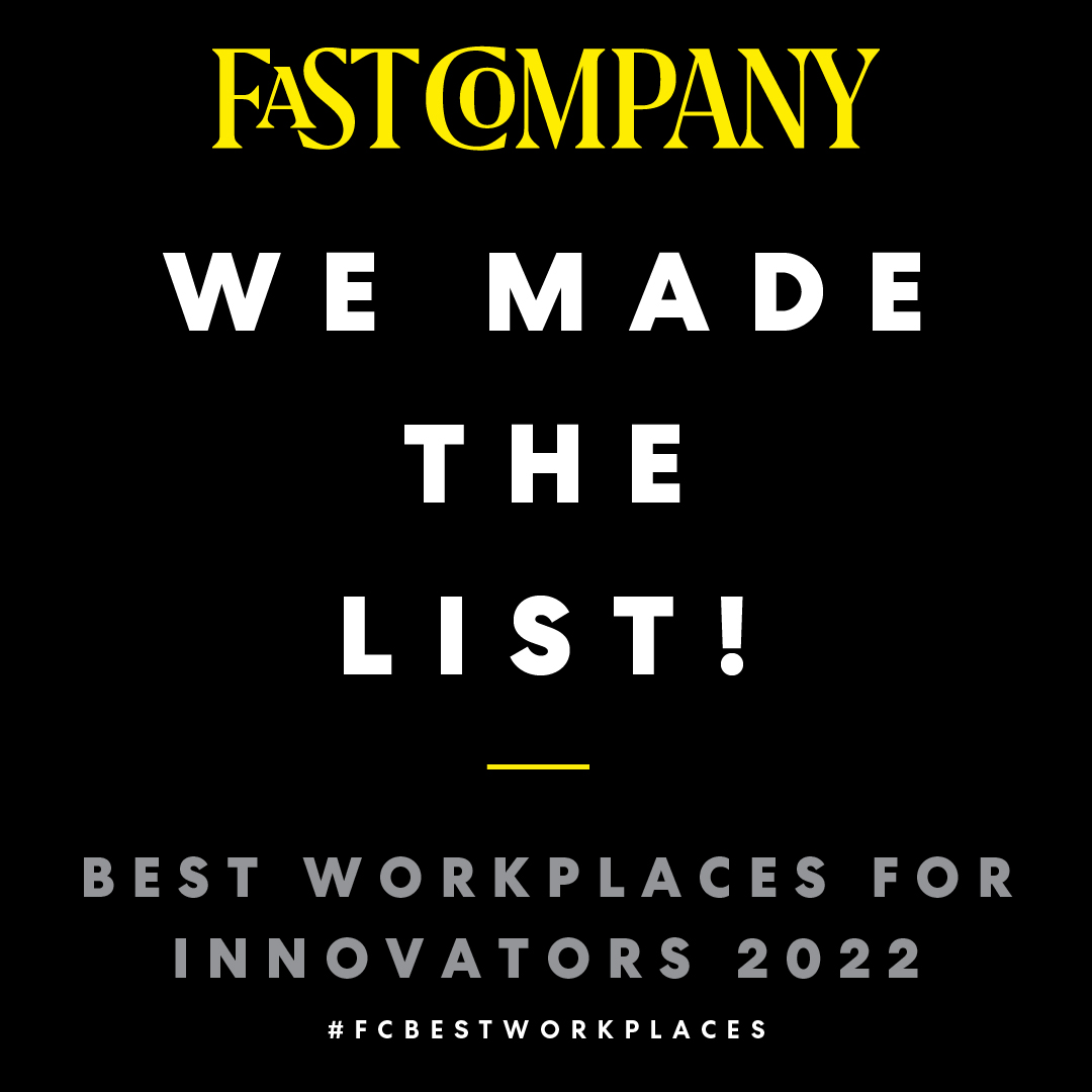Our culture of innovation has earned us a place on <a href="/FastCompany/">Fast Company</a>'s 2022 list of Best Workplaces for Innovators. Read more: go.amex/bpLjC5 #FCBestWorkplaces