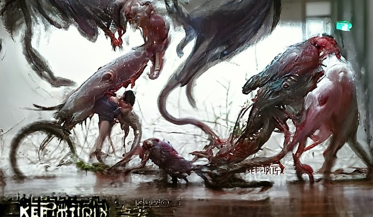 MattStarkPT's tweet photo. Kleptopredation, made with @get_starryai https://t.co/FdyKUxDFla