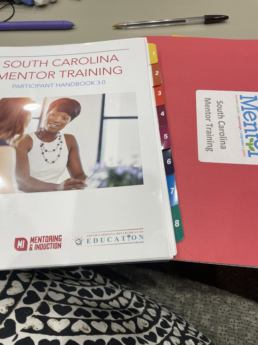 Thrilled to be training to be a SC new teacher mentor <a href="/gcschools/">Greenville County Schools</a>   And remembering my mentor from when I first began teaching 5 and a half years ago…  <a href="/AngelaFoxIB/">Angela Wallace</a> .. truly wouldn’t have survived with you you!!!