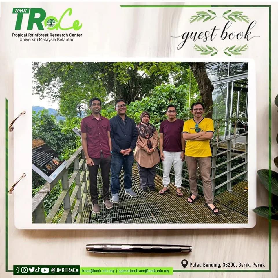 UMKTRaCe's tweet photo. #guestbook : Academics from Faculty of Veterinary Medicine @OfficialUMK #banding #royalbelum #malaysia https://t.co/GmL0H94prq