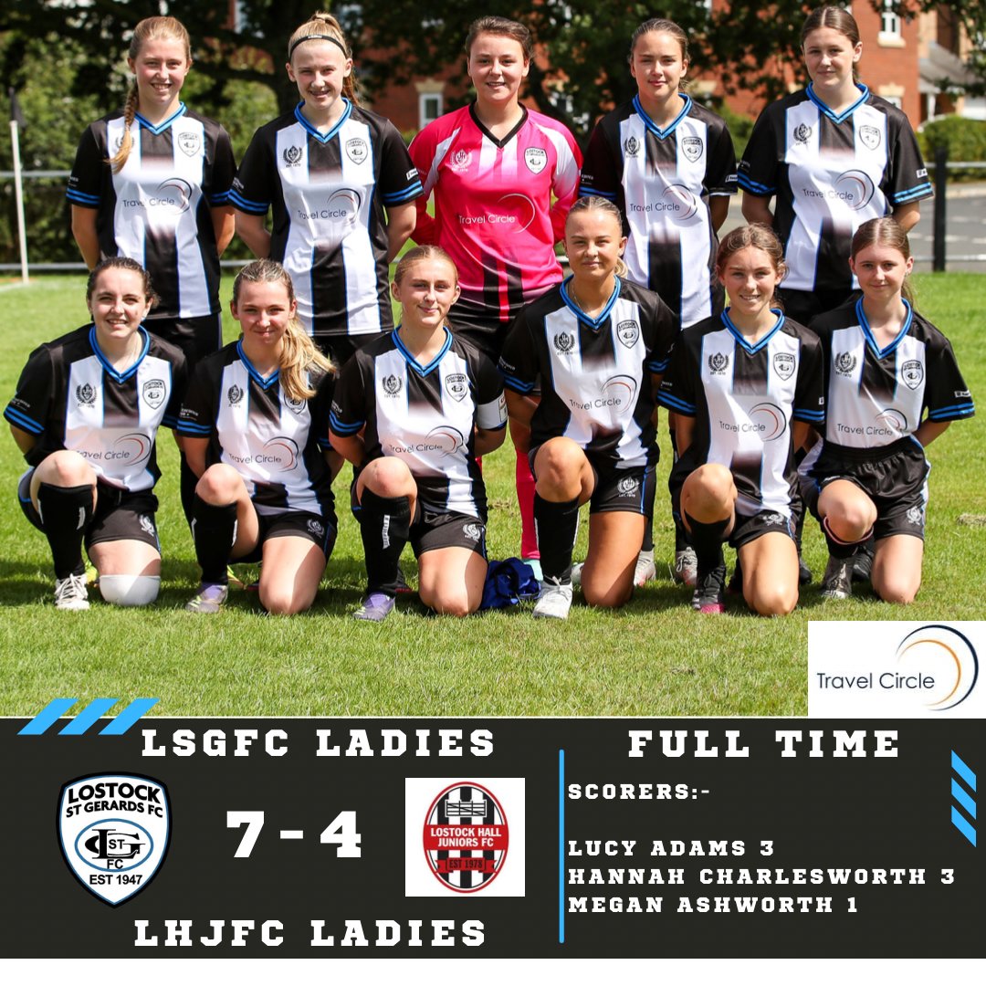 LSGFC's tweet photo. ⚫️⚪️⚽️ LADIES FT RESULT ⚫️⚪️⚽️

Gerard’s Ladies team played their 2nd friendly of the season last night at home against Lostock Hall Juniors FC Ladies. Our Ladies team is really building momentum now as they all get used to playing with each other &amp; building a good team spirit. https://t.co/K3kYRbo9G7