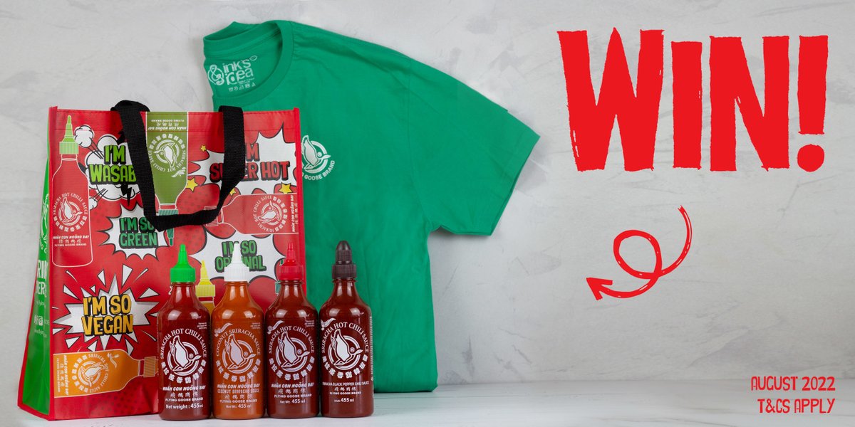 Sriracha_FG's tweet image. Big Sriracha fan? Of course, you are! Make sure to FOLLOW + RT for your chance to #WIN some Flying Goose goodies including our Sriracha Tikka 🍛 and Sriracha Coconut 🥥!

#WinItWednesday