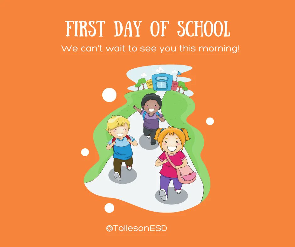 Tolleson Elementary School District (@tollesonesd) on Twitter photo We can't wait to see our treasures this morning for the first day of school <a href="/TollesonESD/">Tolleson Elementary School District</a>! We can't wait to see our treasures this morning for the first day of school <a href="/TollesonESD/">Tolleson Elementary School District</a>!