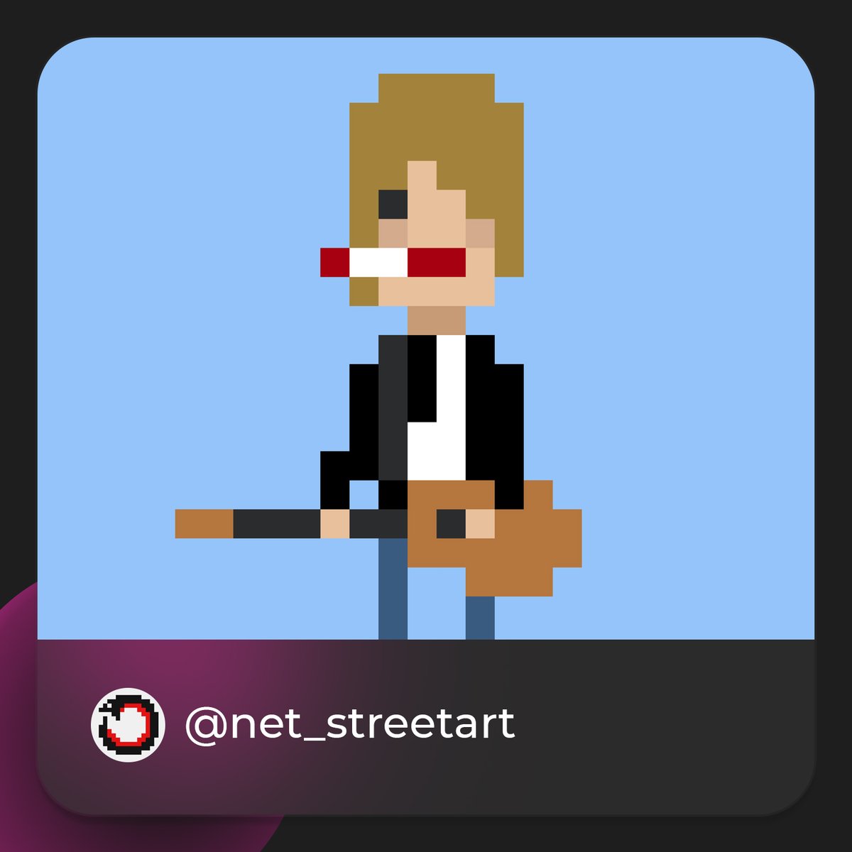 nifts_official's tweet photo. Pixel Artist Vladimir Net @net_streetart exclusively on the Binance NFT marketplace @binancerussian @binance @binancenfts https://t.co/99iEIfWg2t