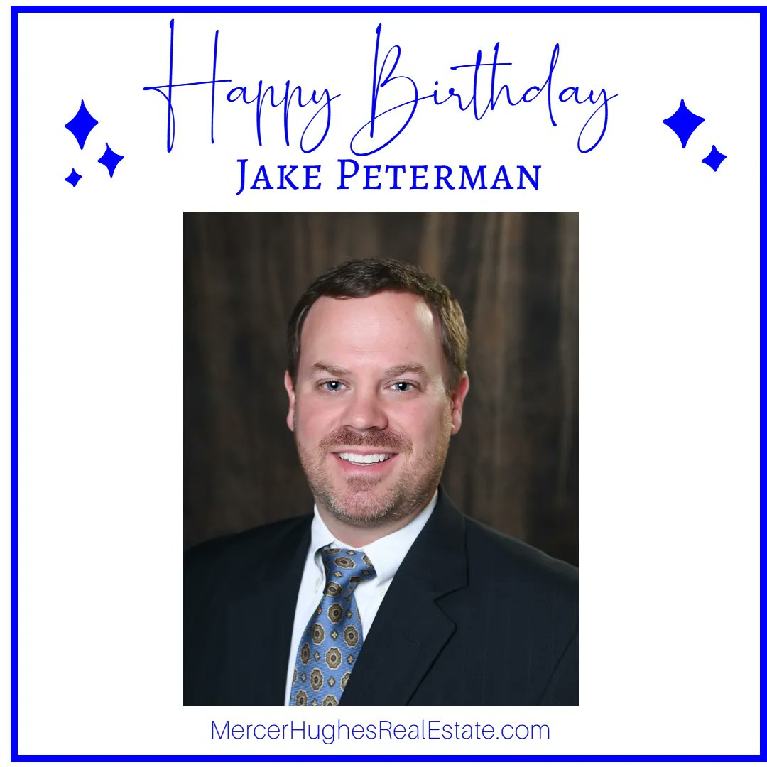 MHGRealEstate's tweet photo. Help us in wishing Jake Peterman a very Happy Birthday!๐
We hope your day is special!๐
Jake is a Realtorยฎ and Property Manager at #MercerHughesRealEstateGroup! ๐#KnowledgeExperienceService #Jake Peterman https://t.co/nHHhEzgFdD