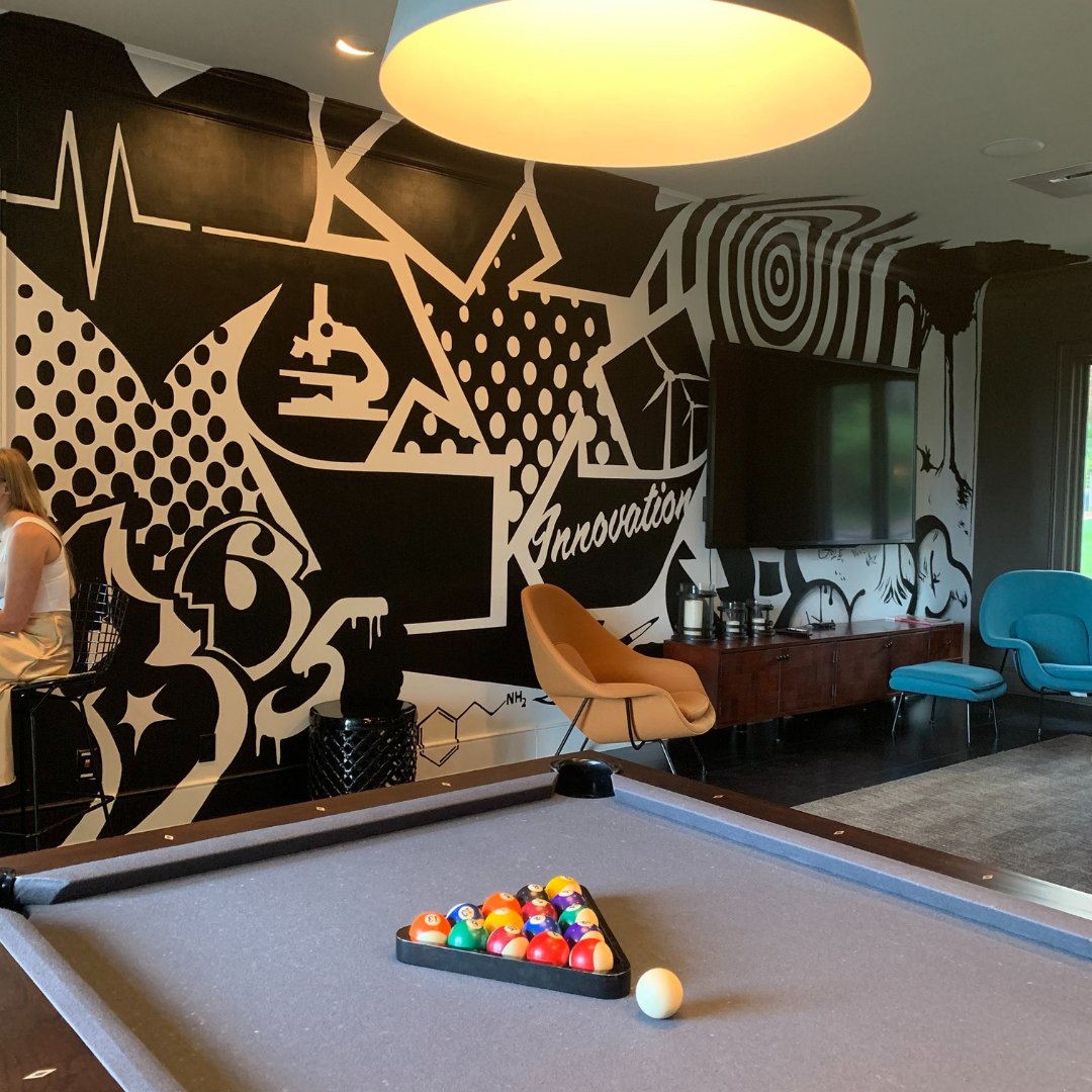 Last week, two of our talented interior designers, Megan Hess and Rachel Pound, attended the IIDA Carolinas Board Retreat hosted by @Milliken. Rachel will be this year's Director of Industry Relations and Megan is stepping into the role of Co-City Center Director.