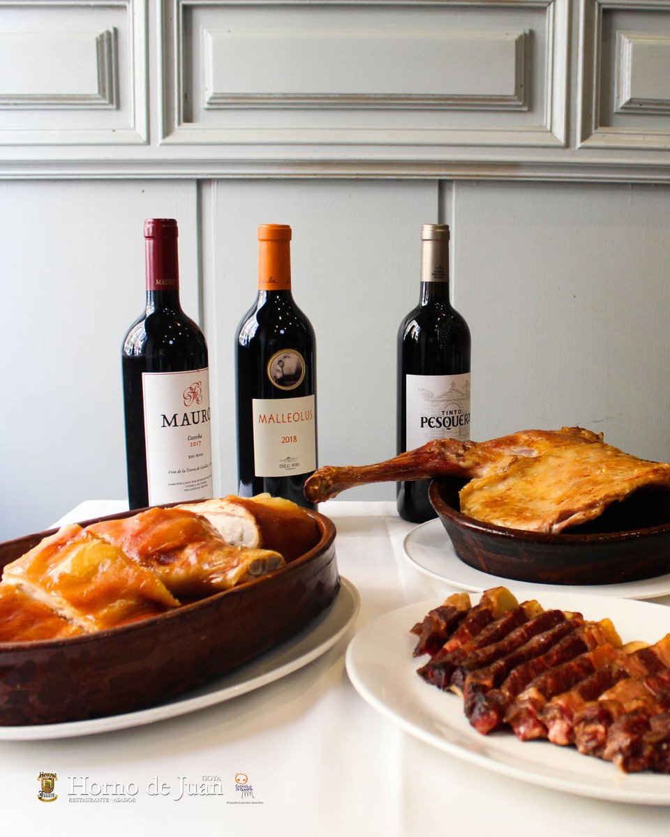 HornodeJuan's tweet photo. Nosotros estamos sin palabras… y, a ti, ¿qué te parecen estos platos? 😍🥰

#HornodeJuan #Asador #RestauranteGoya #CochinillodeSegovia #asociaciondeasadores 
#marcadecalidad 
#losmejoresentrantes #callelopederueda #restaurantesMadrid #nuestracarta https://t.co/8X6GIY5LEh