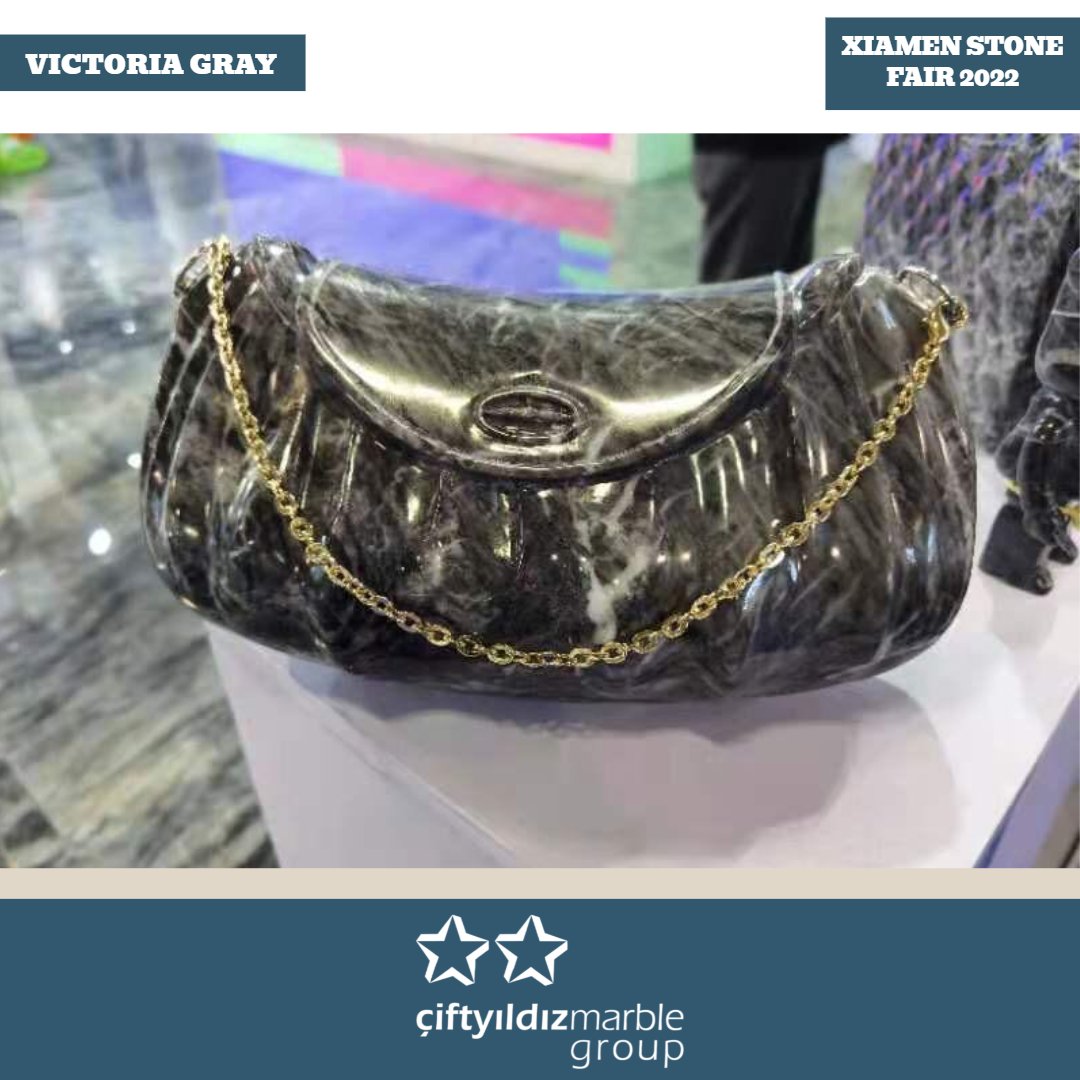 CiftyG's tweet photo. Our Victoria Gray marble in the shape of bag.
From Xiamen Stone Fair 2022

#quarrylife #follow #marble #naturalmarble #marbledesign #architect #architecture #marmomac #stone #hotel #marblefair #decoration #moderndesign #interordesign #designe  #coverings #xiamenstone2022 #xiamen https://t.co/VscBIoiNHn