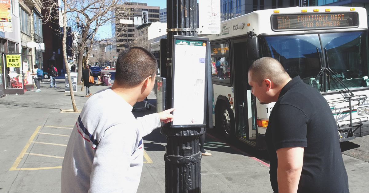 If you’re looking for a way to track your bus or find out if anything is affecting your ride, look at the resources below so you know you’re checking the right place. 

1/6