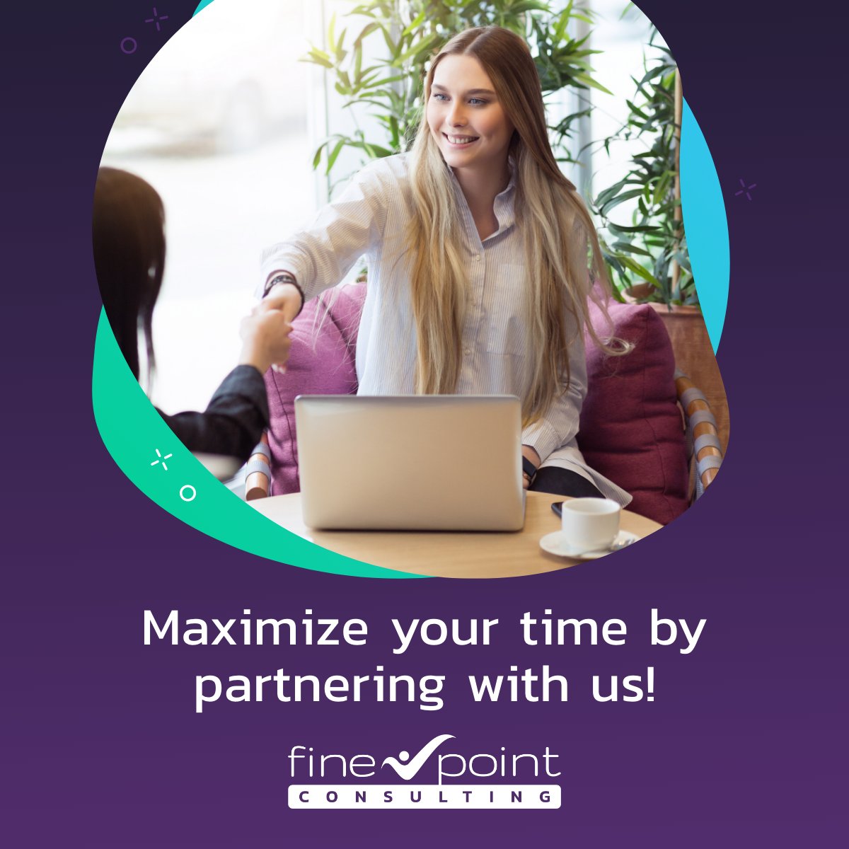 At Fine Point Consulting, we sweat the details so you don’t have to! Our accounting and HR services make life easier for startups, nonprofits, and small businesses. Get in touch with us today to maximize your time: ow.ly/Y6Mv50K9YA5