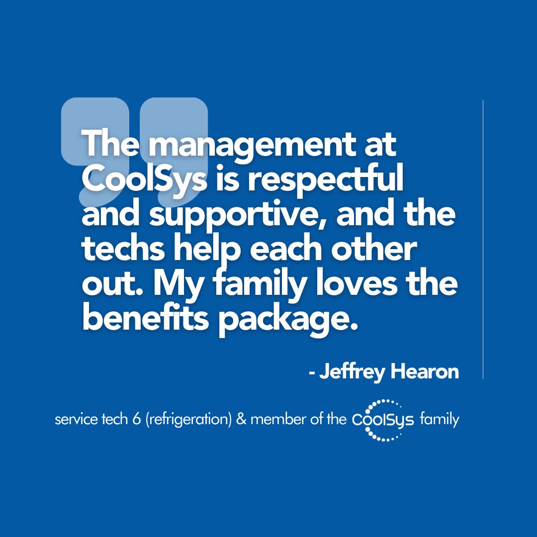 CoolSys_'s tweet photo. We value excellence, integrity, commitment, &amp; positive attitudes in the workplace. Visit our #careers page for current openings. #hiring    https://t.co/OJazoBfXfN https://t.co/gMhG89d3R3